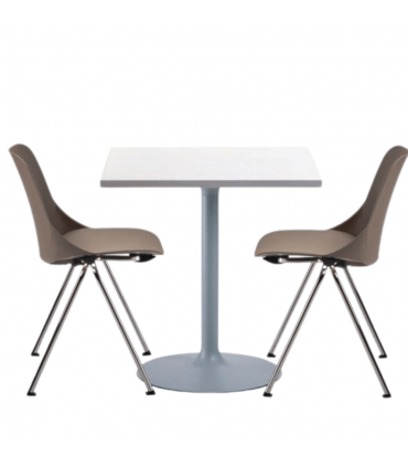 Tavolo quadrato luna by Compir