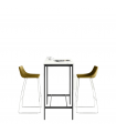 Tavolo break con struttura in metallo by Las