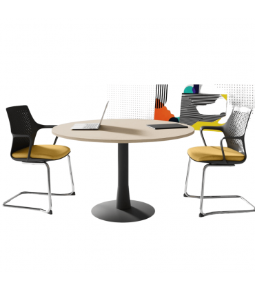 Tavolo riunioni circolare operativo OXI