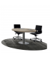 Tavolo riunione circolare by Compir