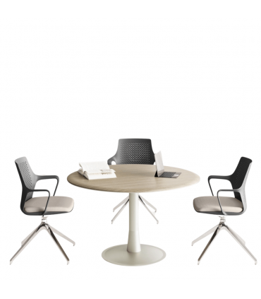 Tavolo riunione direzionale circolare IULIO