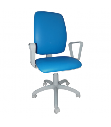 Poltrona girevole su ruote Parigi