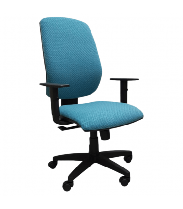 Poltrona operativa con braccioli Stratos