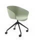Poltroncina ergonomica con base piramidale su Stay48 by Milani