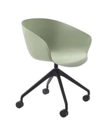 Poltroncina ergonomica con base piramidale su Stay48 by Milani