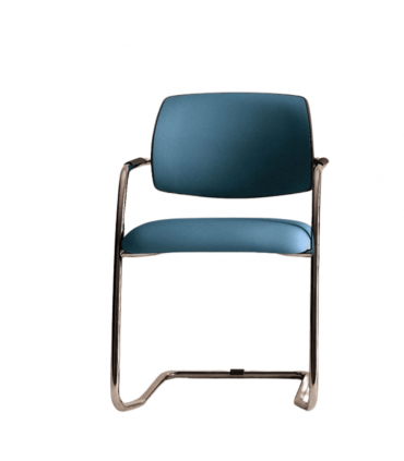 Sedia a slitta imbottita Sistema