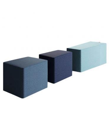 Pouf geometrici Drive in by Las