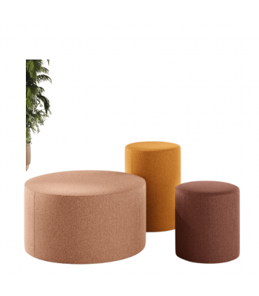 Pouf circolari Drive in by Las