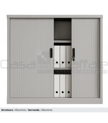 Armadio metallico a serranda medio