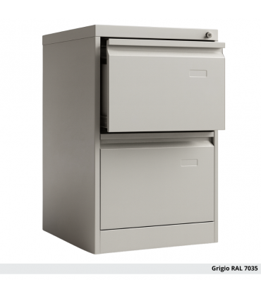 Classificatore metallico 2 cassetti