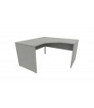 Workstation con gamba pannellata Oxi