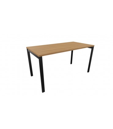 Scrivania con gamba a ponte Oxi by Las