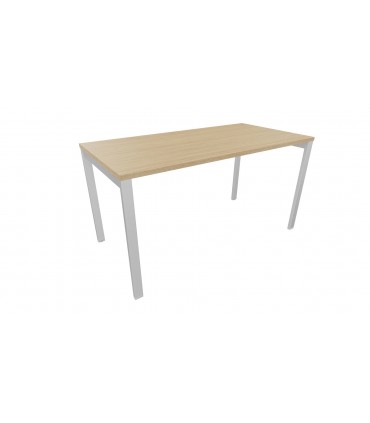 Scrivania con gamba a ponte Oxi by Las