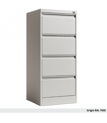 Classificatore metallico 4 cassetti