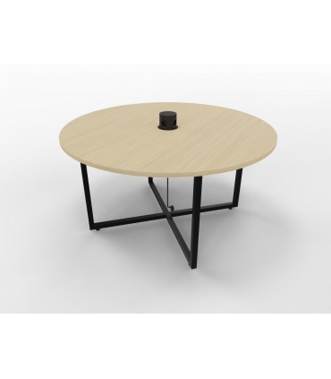 Tavolo riunioni circolare Sigma by Las