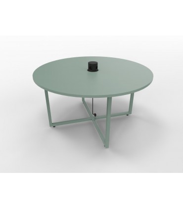 Tavolo riunioni circolare Sigma by Las