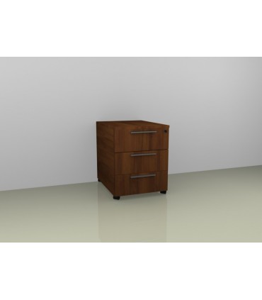 Cassettiera su ruote 3 cassetti by Colombini