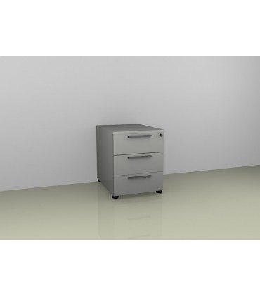 Cassettiera su ruote 3 cassetti by Colombini