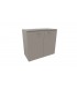 Mobile basso con ante in legno by LAS