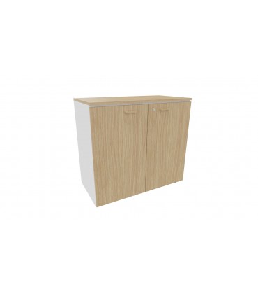 Mobile basso con ante in legno by LAS