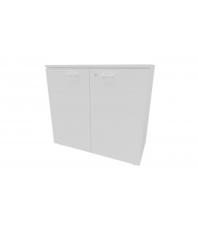 Mobile basso con ante in legno by LAS