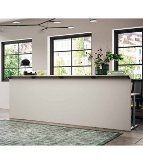 Reception lineare Teko gamba a T by Colombini