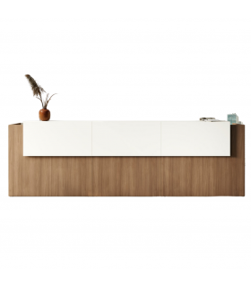 Reception lineare Point mensola Legno by Las