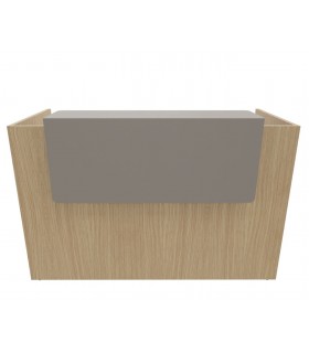 Reception lineare Point mensola Metallo by Las