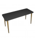 Scrivania con piano sagomato Twig by Golf