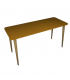 Scrivania con piano sagomato Twig by Golf