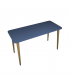 Scrivania con piano sagomato Twig by Golf