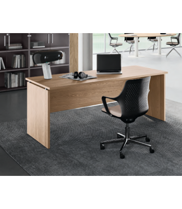 Scrivania con gamba pannellata by Compir