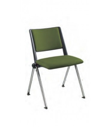 Sedia fissa imbottita Free by Compir