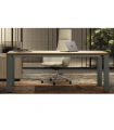 Scrivania direzionale con piano in legno sagomato by Flycom