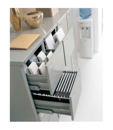 Classificatore metallico 2 cassetti