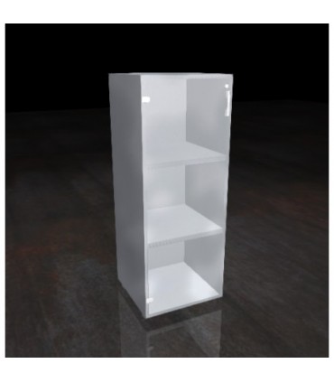 Mobile contenitore medio con ante in vetro by Compir